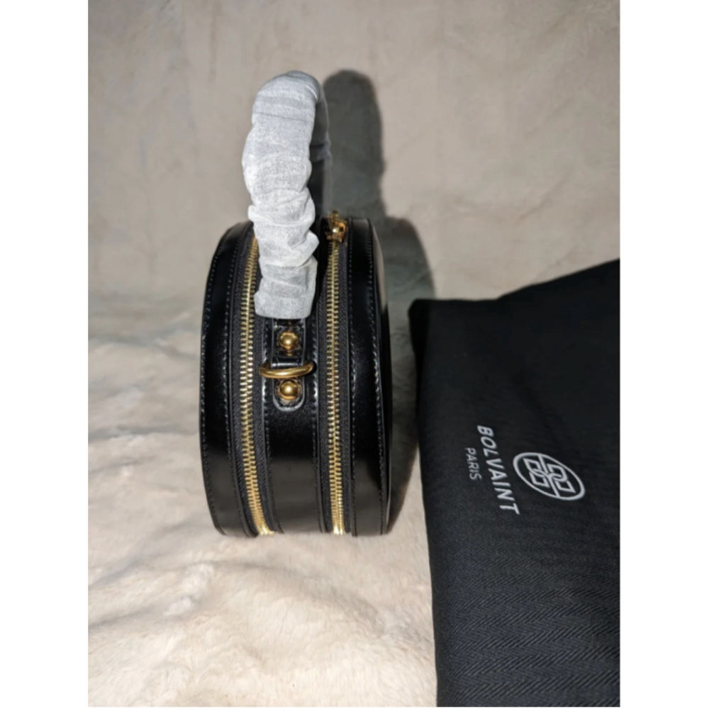 Bolvaint Small Black Purse Gold Chain Strap Shoulder Bag Kentucky Derby Style - Picture 7 of 12